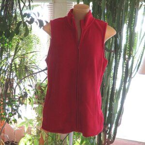 Lightweight fleece vest NWOT